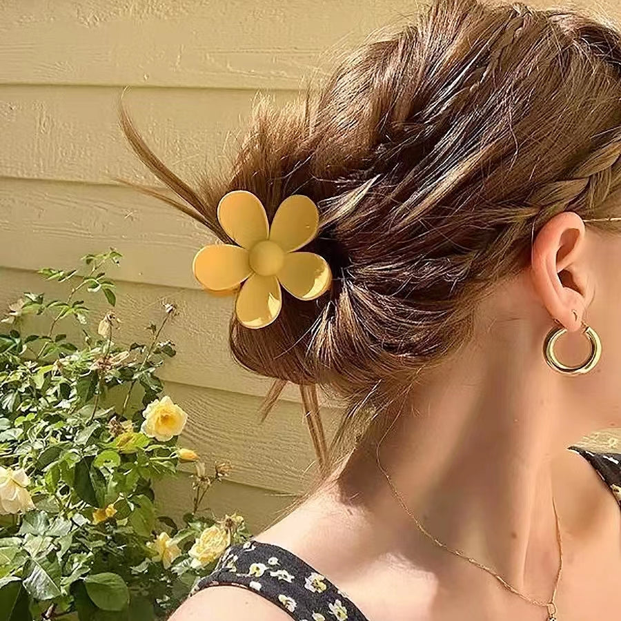 Candy Flower Hair Claw