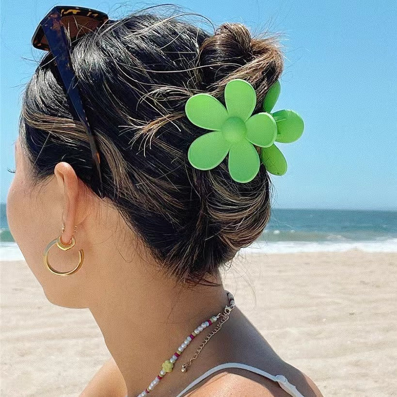 Candy Flower Hair Claw