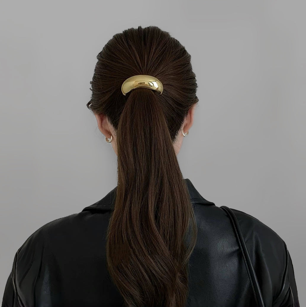 Gleaming Curve Hair Cuff