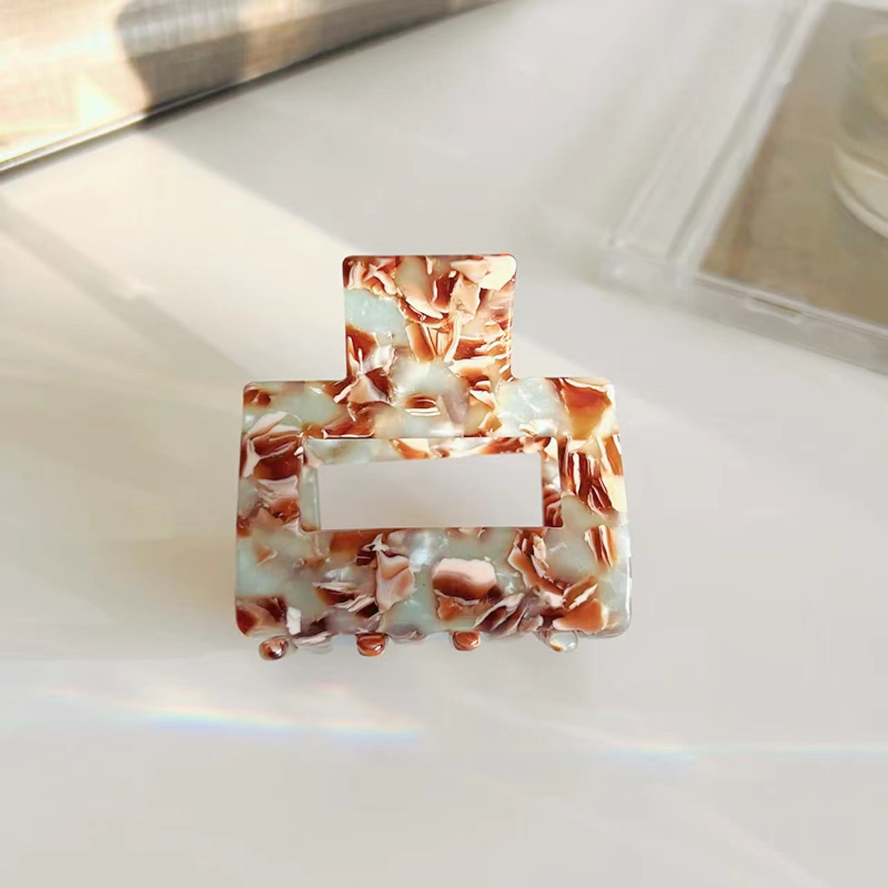 Color Square Hair Claw