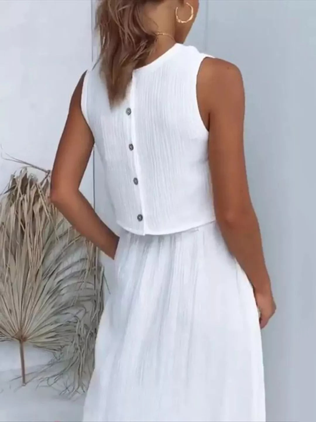 Holiday Leisure Cotton Two-pieces suits-serendiple.com